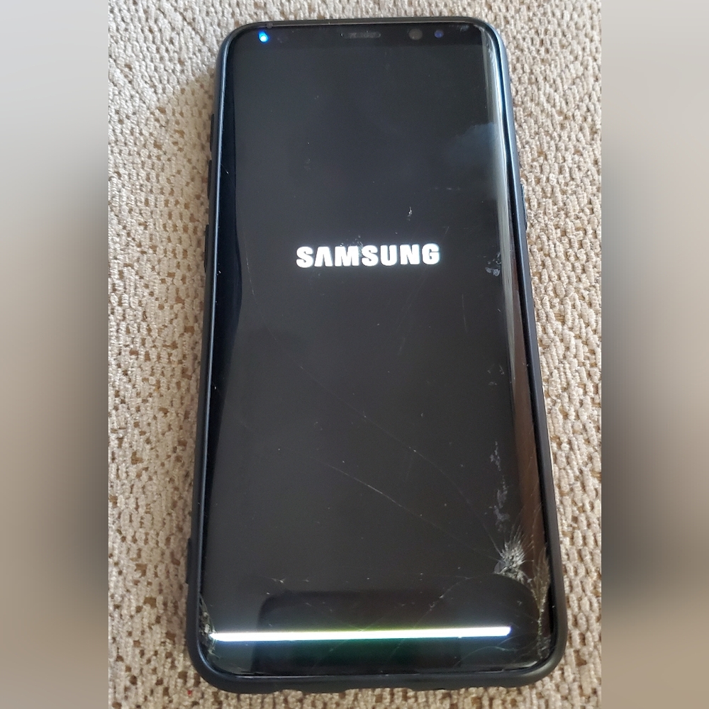 Samsung S8 Black Phone